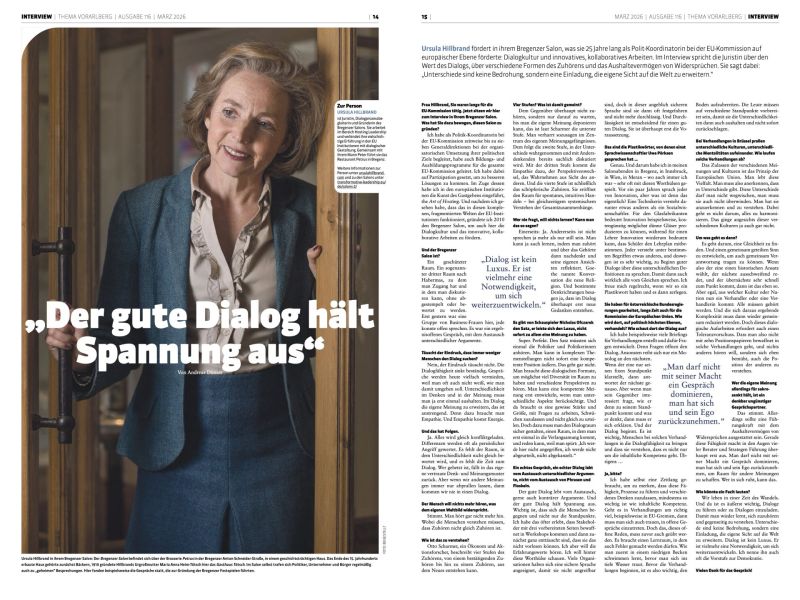 Der gute Dialog hält Spannung aus
